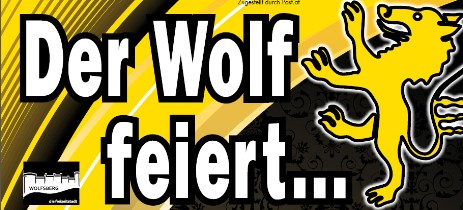 Der Wolf feiert ... Wolfsberg / Kärnten